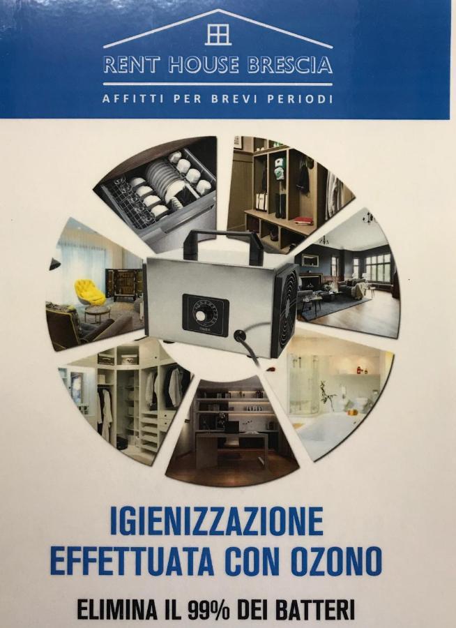 Grazioso Bilocale Metro/Centro Appartement Brescia Buitenkant foto